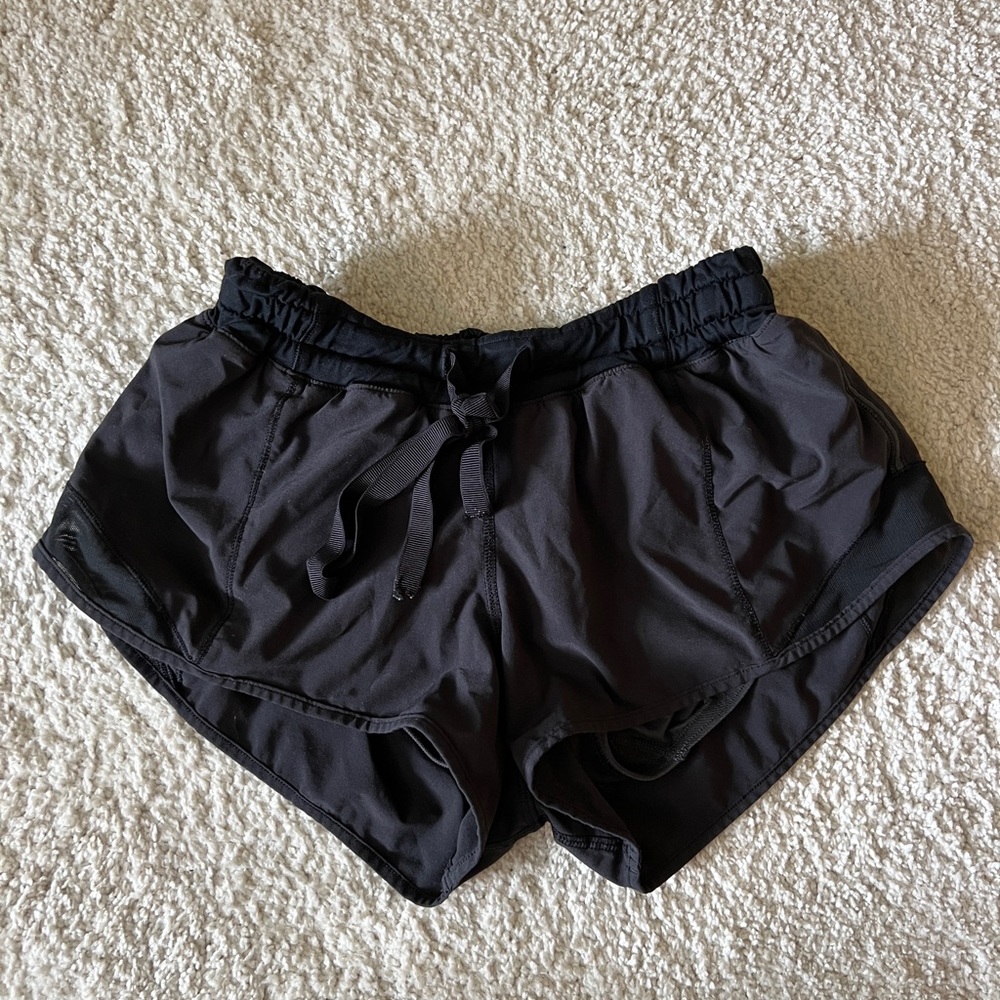 Lululemon Black Hotty Hot Short